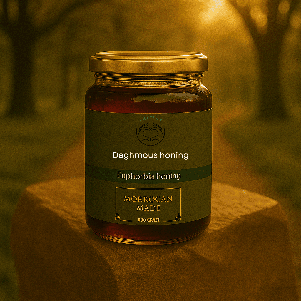 Daghmous honing in een pot